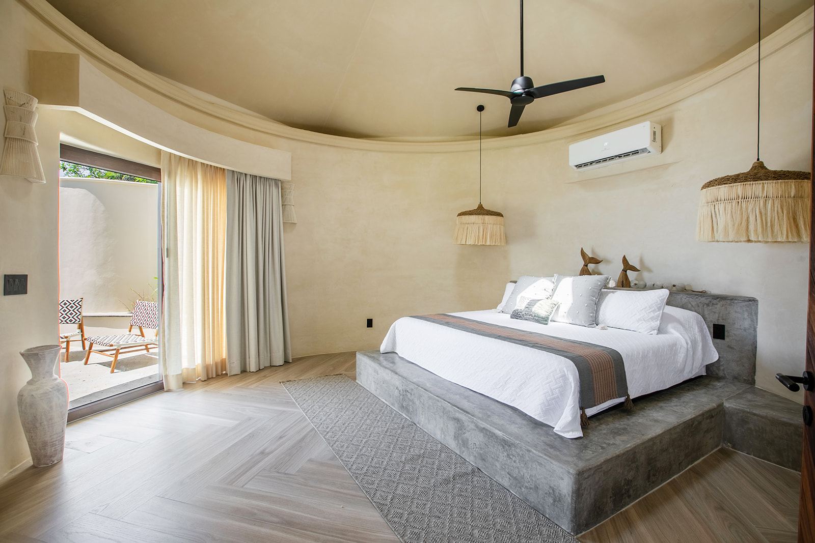 Bedroom at Villa Caleta